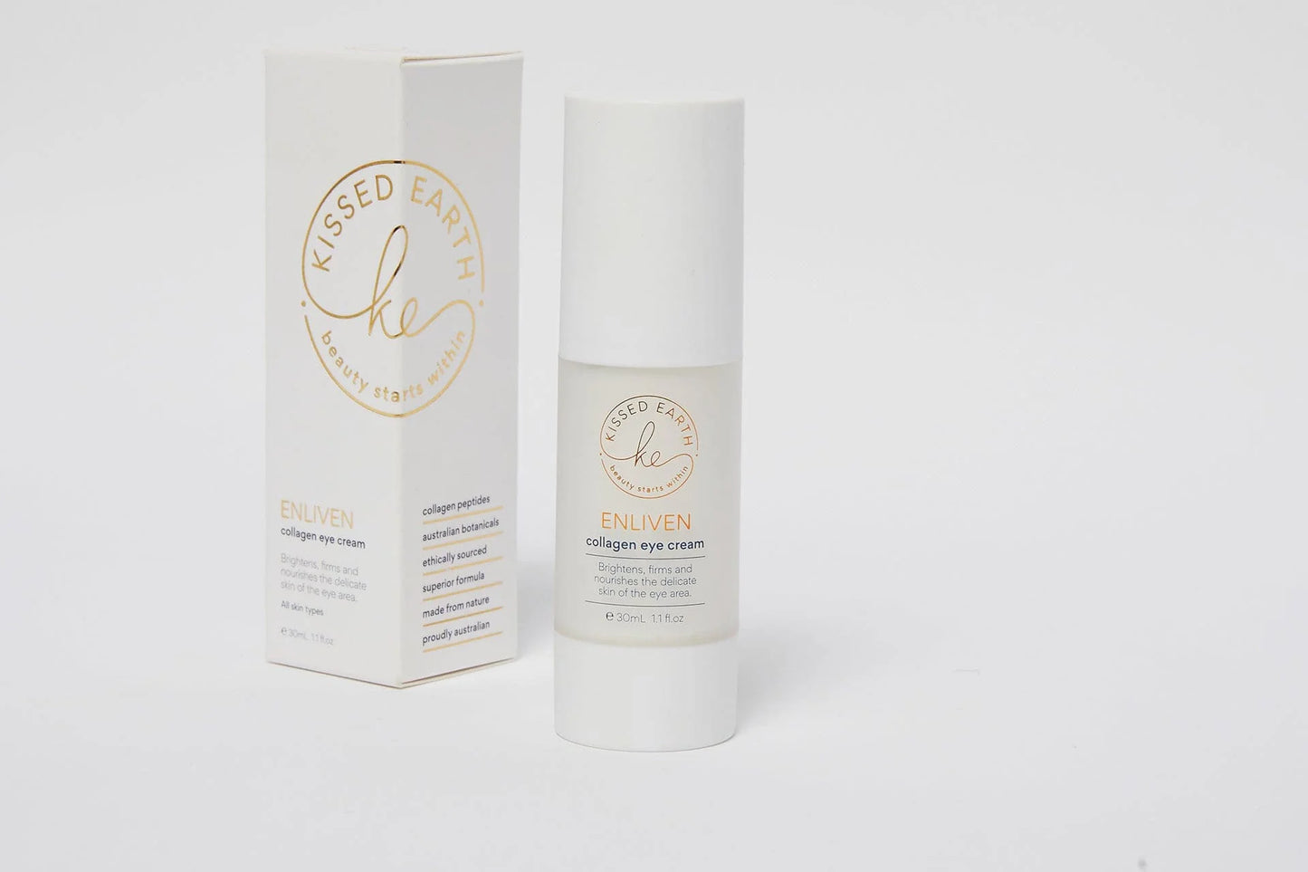 Kissed Earth Enliven Collagen Eye Cream 30ml