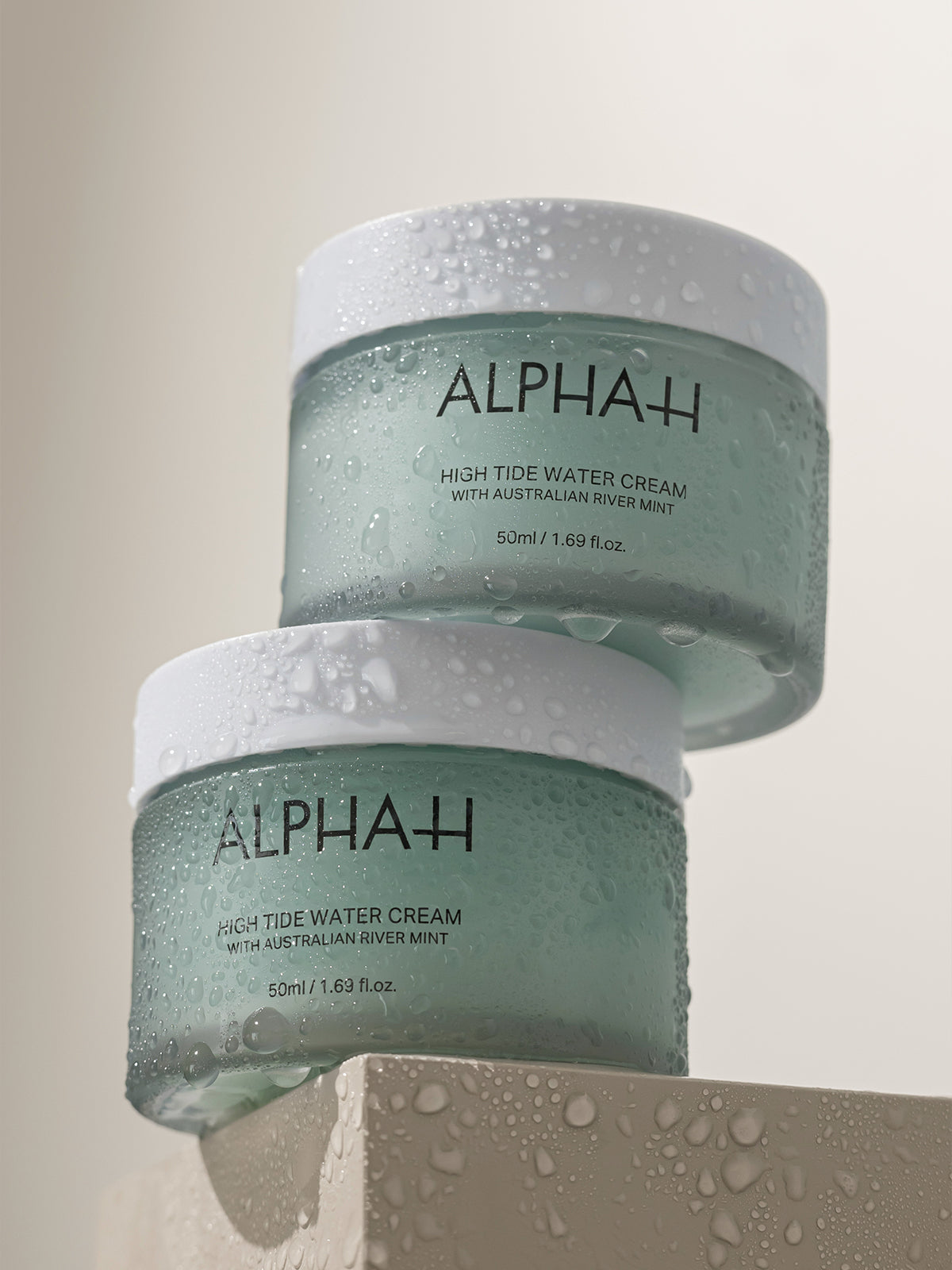 Alpha-H High Tide Water Cream 50ml – lightweight hydrating moisturiser with hyaluronic acid and Australian botanical extracts for plump, dewy skin