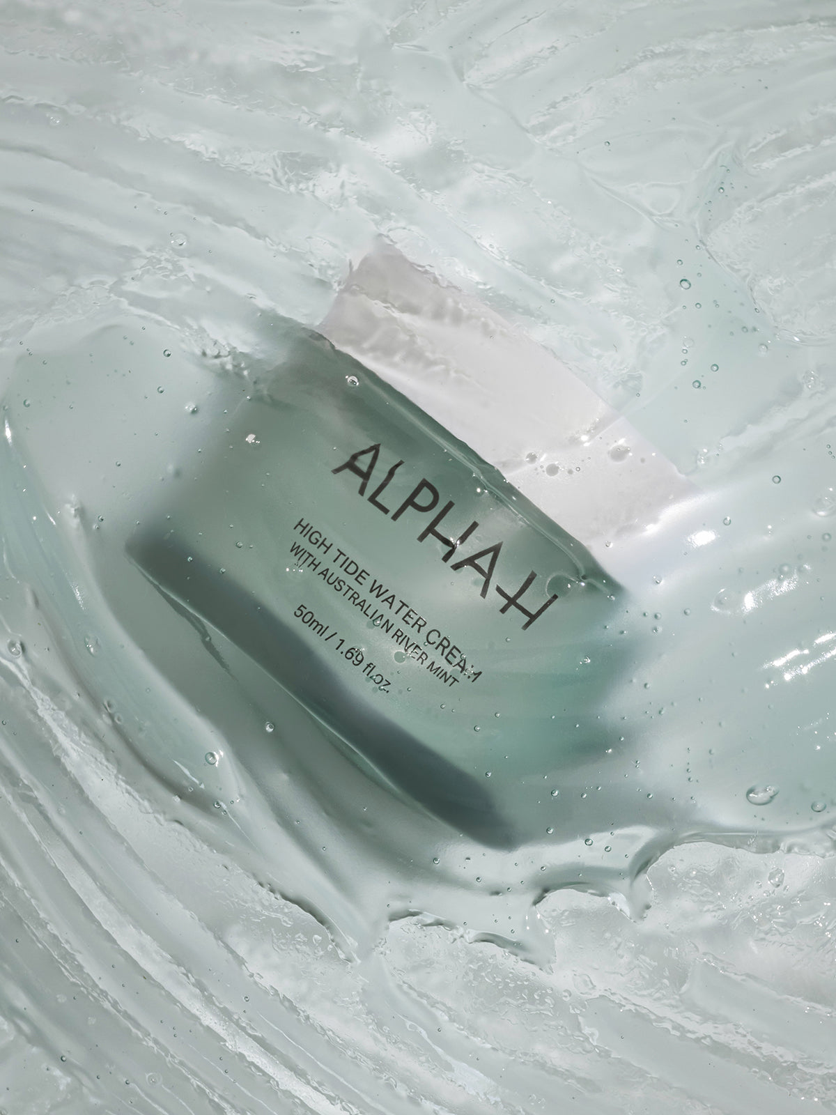 Alpha-H High Tide Water Cream 50ml – lightweight hydrating moisturiser with hyaluronic acid and Australian botanical extracts for plump, dewy skin