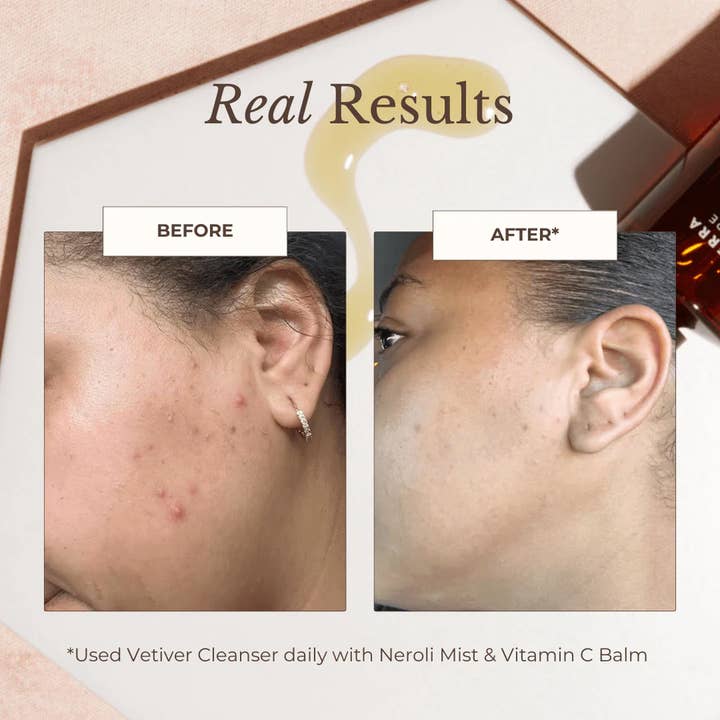 Vetiver Illuminating Oil Cleanser