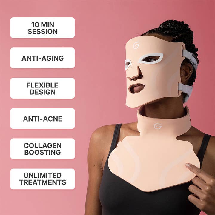 Groomie Her LED Neck and Chesk Mask