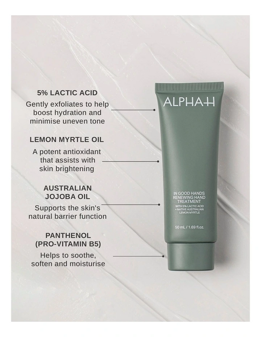 LIMITED EDITION Alpha-H In Good Hands Renewing Hand Treatment 50ml