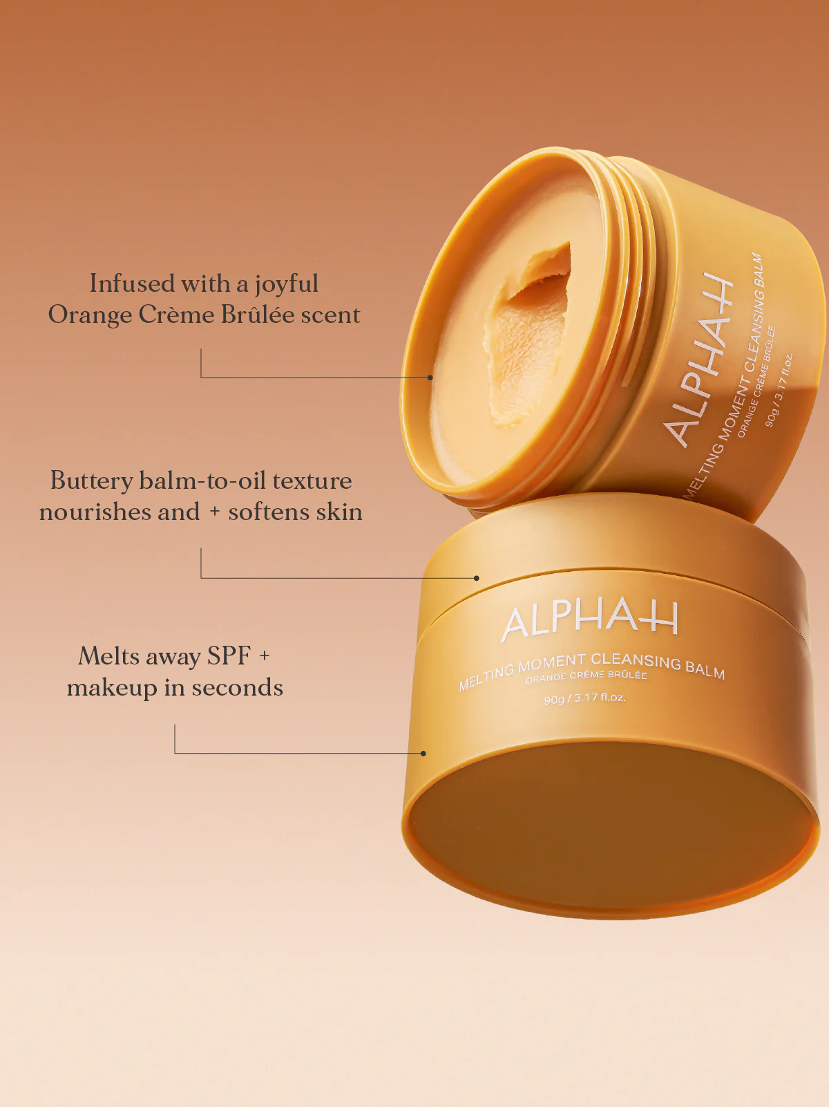 LIMITED EDITION Alpha-H Creme Brulee Melting Moment Cleansing Balm 90gm