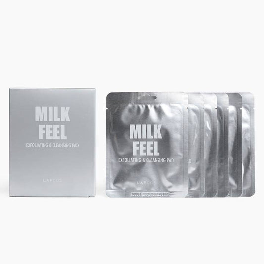 Milk Feel Exfoliating & Cleansing Pad 5-pack