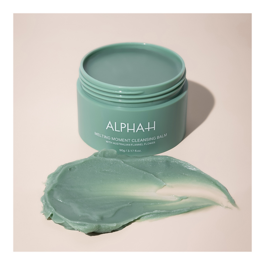 LIMITED EDITION Alpha-H Melting Moment Cleansing Balm with Australian Flannel Flower 90gm