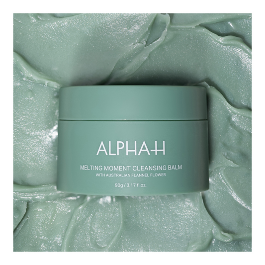 LIMITED EDITION Alpha-H Melting Moment Cleansing Balm with Australian Flannel Flower 90gm