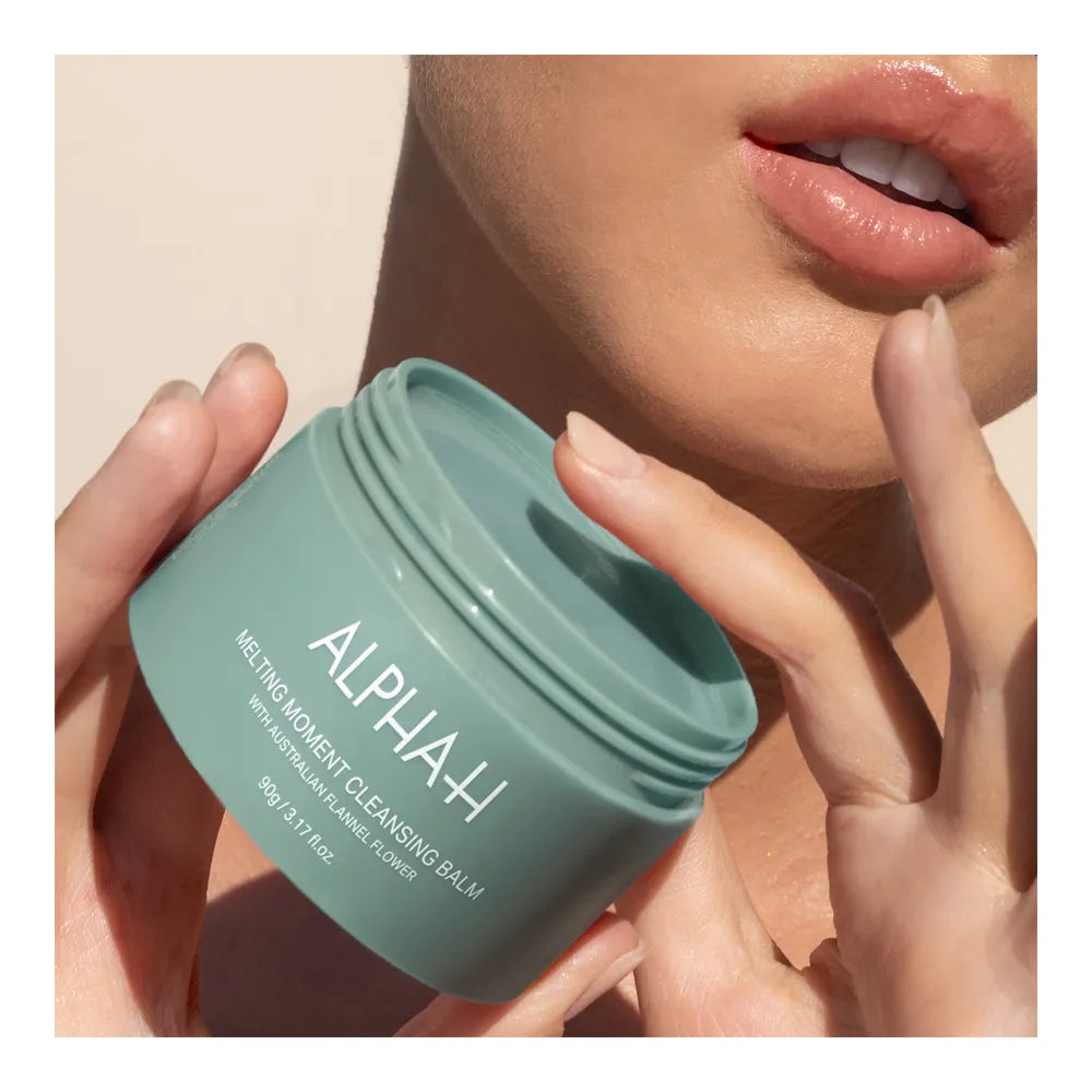 LIMITED EDITION Alpha-H Melting Moment Cleansing Balm with Australian Flannel Flower 90gm