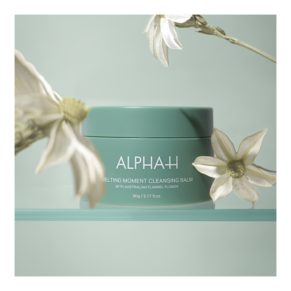 LIMITED EDITION Alpha-H Melting Moment Cleansing Balm with Australian Flannel Flower 90gm